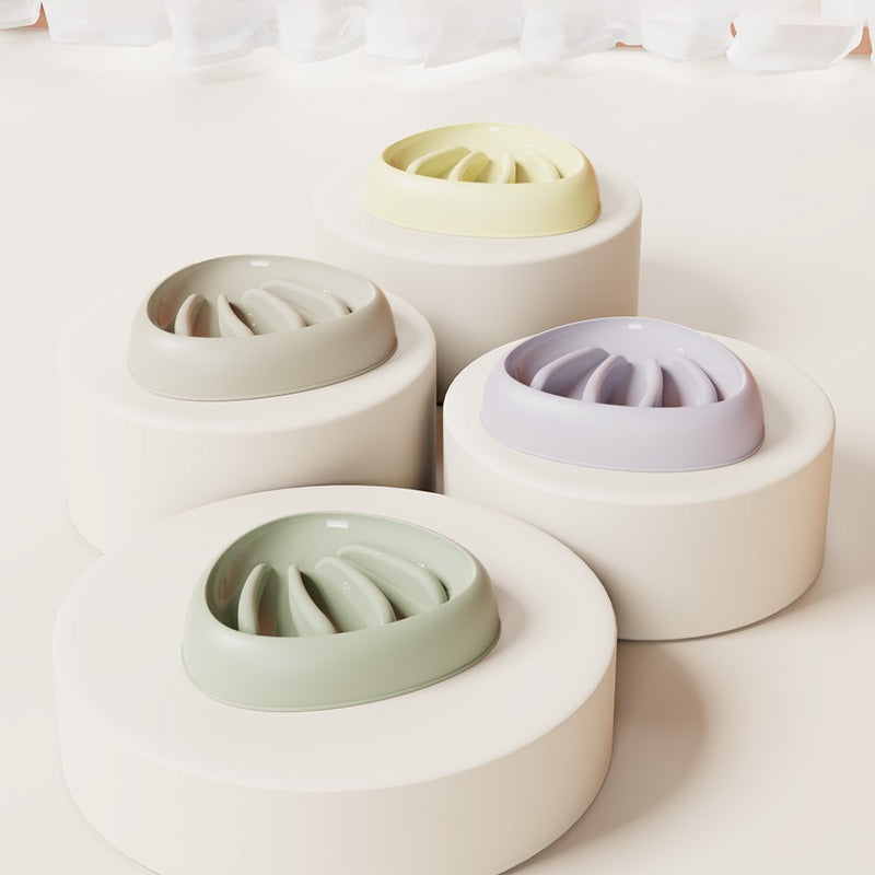 Durable Slow Feeder Bowl for Medium Dogs