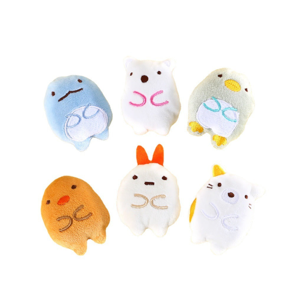 6-Pack Catnip Toys for Cats – Soft Plush Chew Toys for Biting, Kicking, and Interactive Play