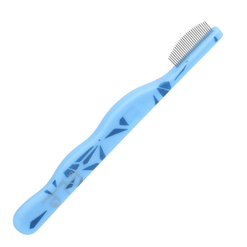 Multi-Purpose Pet Grooming Comb – Tight Teeth for Face, Mouth, and Flea Removal