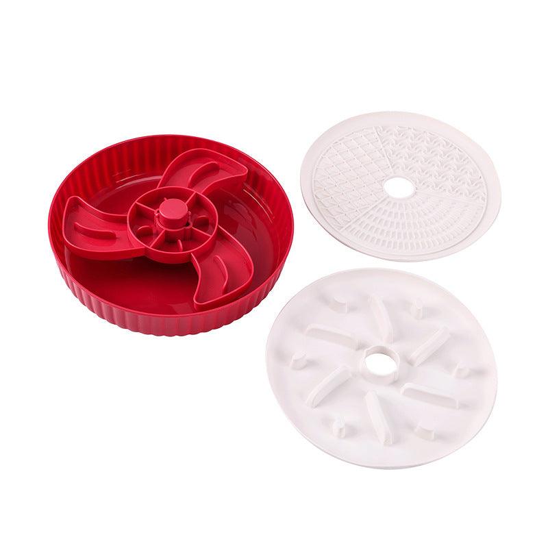 Pet slow food bowl two-in-one Suitable for cats and small dogs, designed for intelligence development and preventing vomiting. - NoKa&AuroraStone