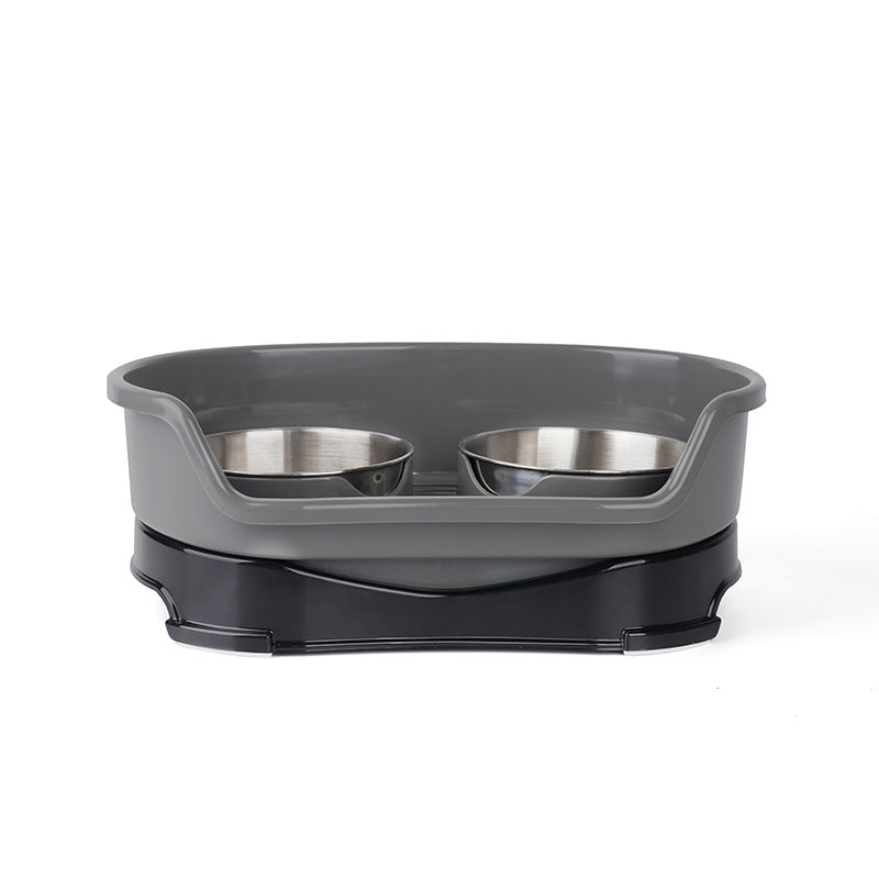 Clean Feeding Solution for Pets | Raised Anti-Splash Bowl for Small Pets