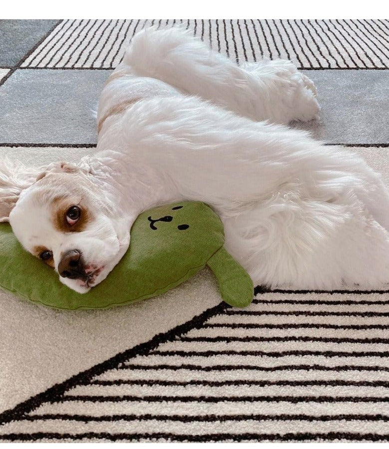 Linen & Cotton Pet Pillow – Soft Breathable Cushion for Dogs and Cats