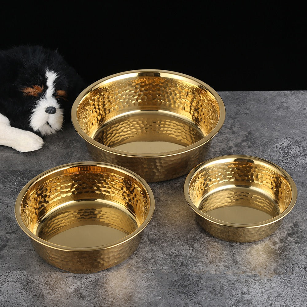 Extra-Large Deep Stainless Steel Dog Bowl | Ideal for Large Breeds XXXXL