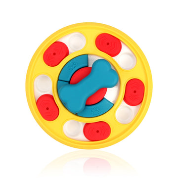 Interactive Treat Dispensing Toy for Dogs Cats – Mental Stimulation Slow Feeder
