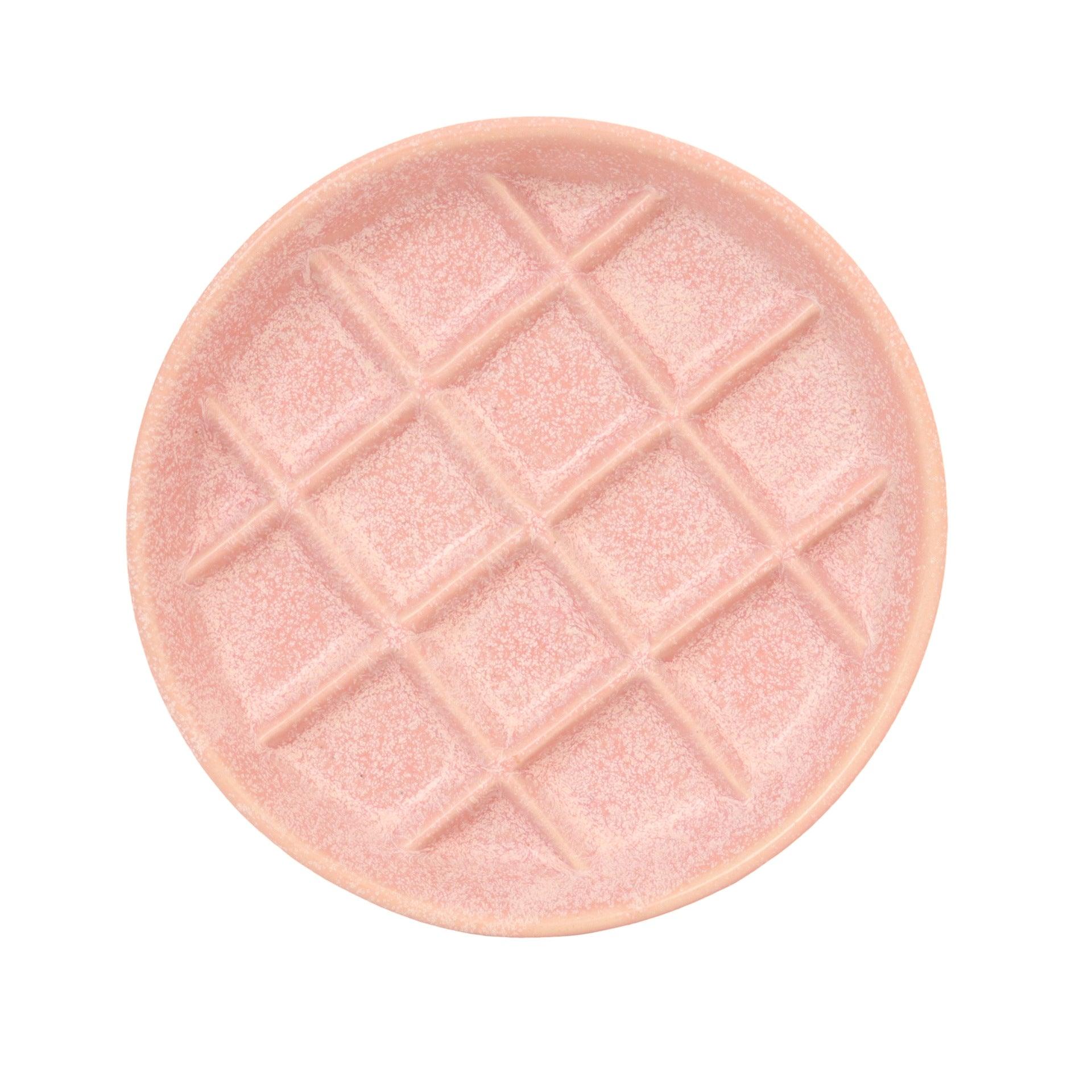 Ceramic slow food bowl slow food plate cat bowl kitten grid bowl slow eating pet bowl cat and dog anti-choke cat food bowl - NoKa&AuroraStone