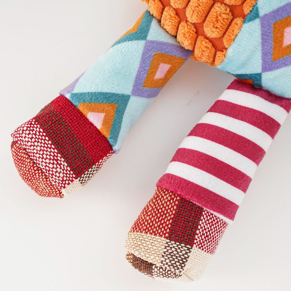 Plush Squeaky Chew Toy for Dogs – Soft Bite-Resistant Interactive Toy for Small and Medium Pets