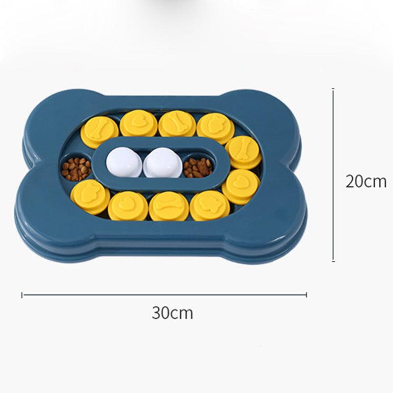 Amazon Bestseller Dog Intelligence Toys Feeder Anti-choking Training Bowl Slow Feeding Bowl Pet Supplies Dog Basin - NoKa&AuroraStone