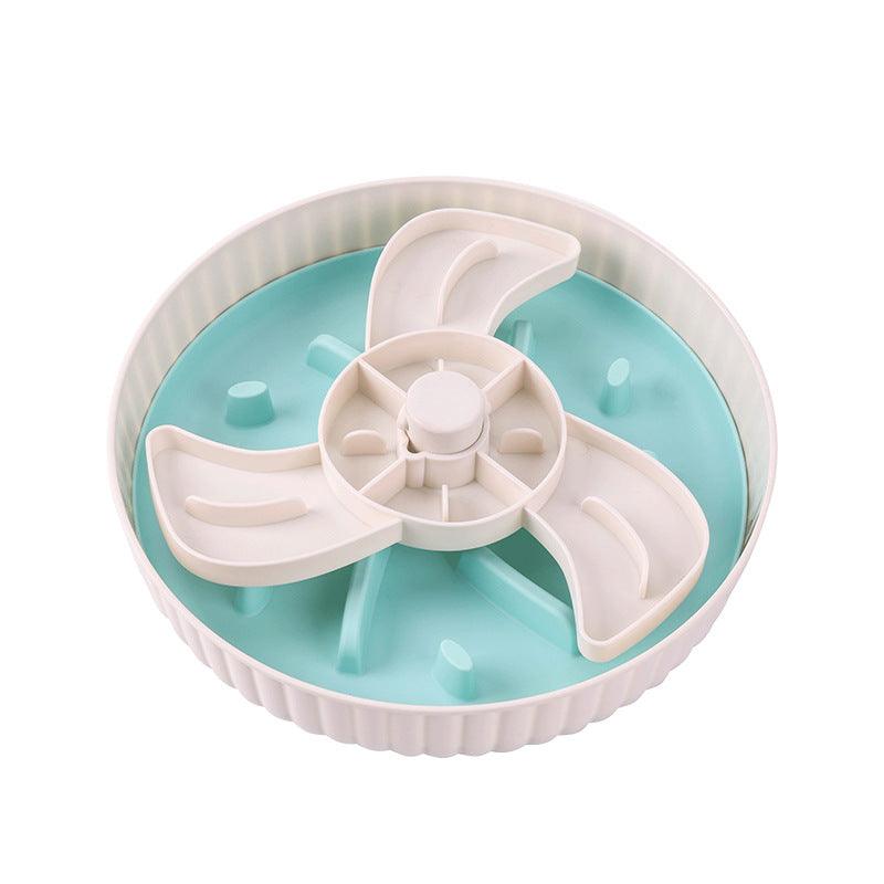 Pet slow food bowl two-in-one Suitable for cats and small dogs, designed for intelligence development and preventing vomiting. - NoKa&AuroraStone