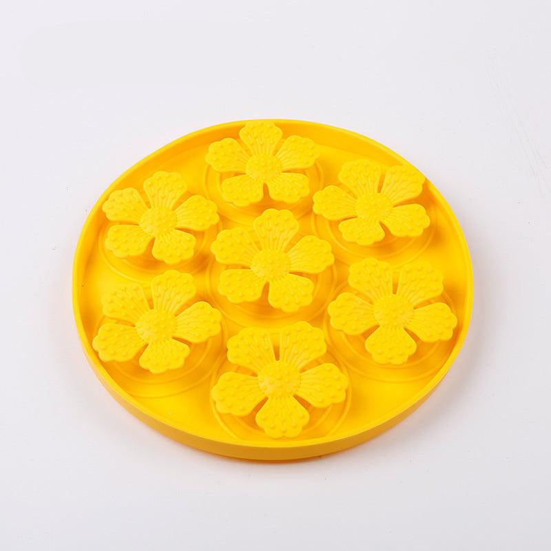 Pet Licking Pad Slow Food Pad Dog Food Gare Sucker Silicone Licking Pad Pet Products Anti-choking Slow Food Bowl Dog Licking Pad - NoKa&AuroraStone