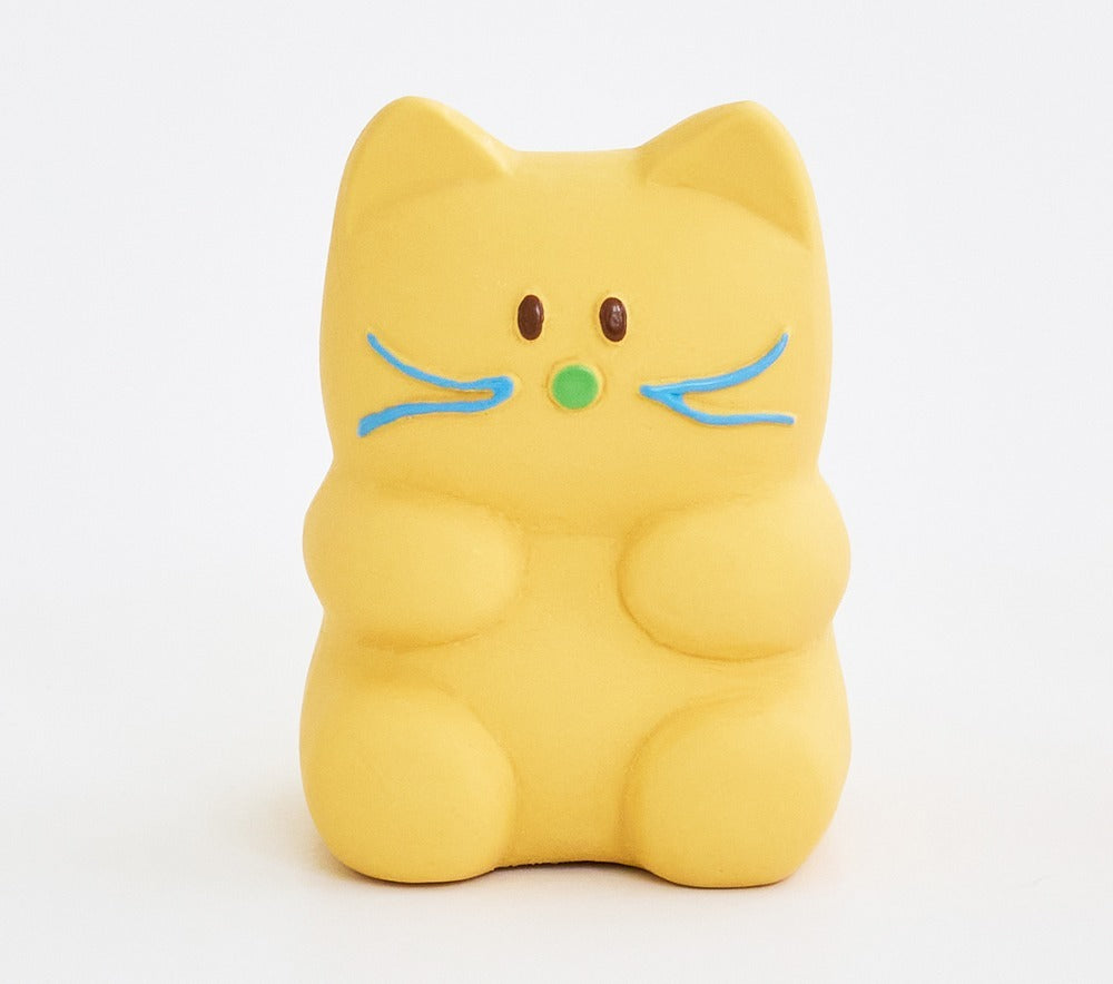 Soft Rubber Squeaky Chew Toy for Dogs – Durable Sound Toy for Teething and Boredom Relief