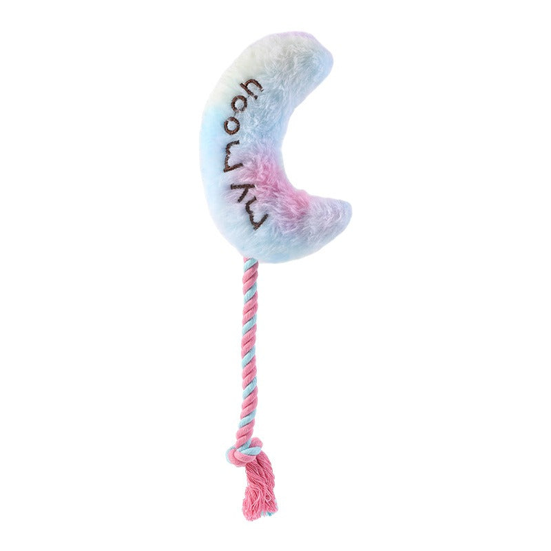 Plush Tug-of-War Chew Toy for Dogs – Durable Interactive Rope Toy with Soft Surface for Teething and Training