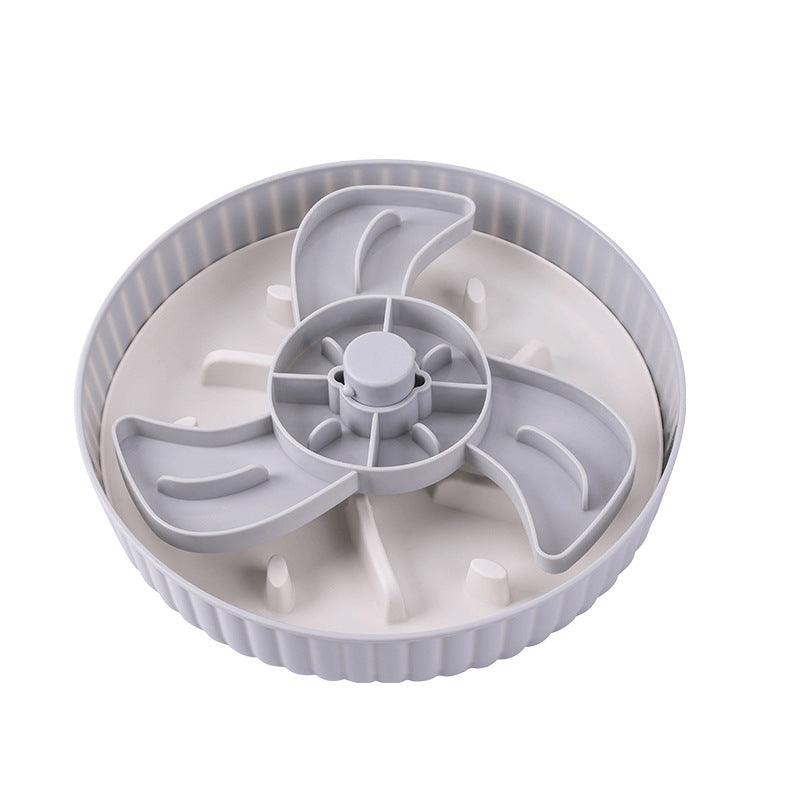 Pet slow food bowl two-in-one Suitable for cats and small dogs, designed for intelligence development and preventing vomiting. - NoKa&AuroraStone