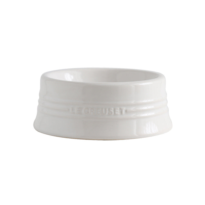 Elegant Ceramic Pet Dish – Safe, Durable, and Easy to Clean cat&dog