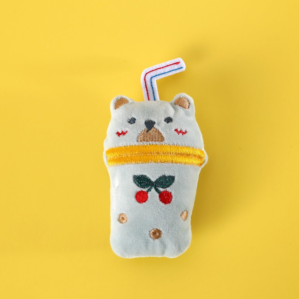 4-Pack Catnip Toys for Cats – Soft Plush Chew Toys for Biting, Kicking, and Interactive Play