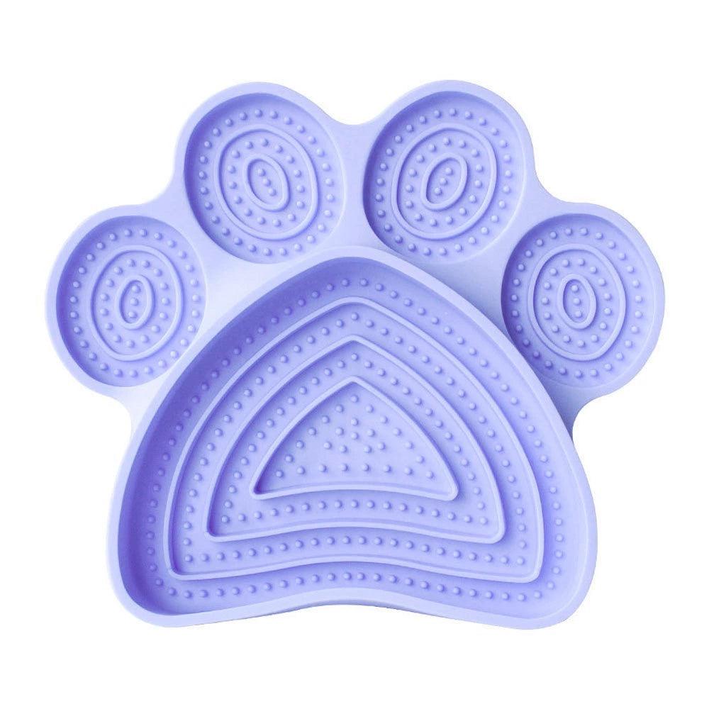 Suitable for medium and large dogs, 2-in-1 silicone licking pad, slow eating plate with suction cup, rich capacity, puzzle solving, and relieving boredom - NoKa&AuroraStone