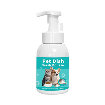 Pet Bowl Cleaning Mousse – Gentle, Food-Safe Foam Cleaner for Pet Dishes, Bottles & Feeders
