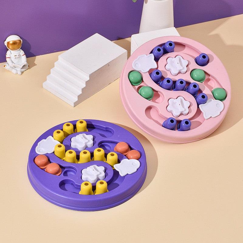 Amazon Bestseller Dog Intelligence Toys Feeder Anti-choking Training Bowl Slow Feeding Bowl Pet Supplies Dog Basin - NoKa&AuroraStone