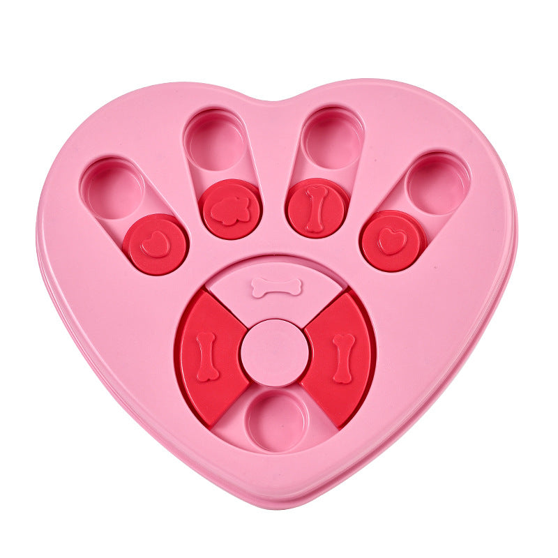 Amazon Bestseller Dog Intelligence Toys Feeder Anti-choking Training Bowl Slow Feeding Bowl Pet Supplies Dog Basin