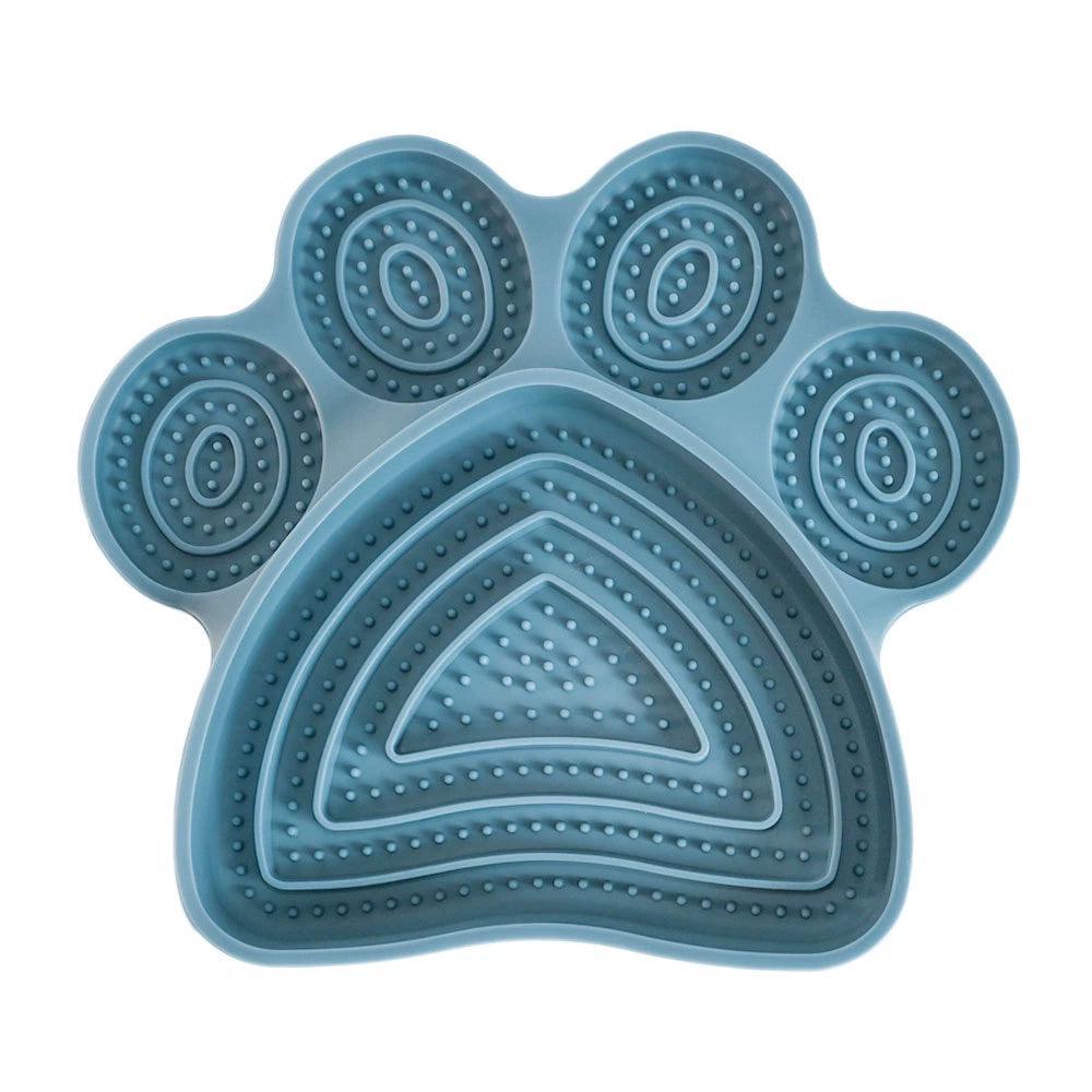 Suitable for medium and large dogs, 2-in-1 silicone licking pad, slow eating plate with suction cup, rich capacity, puzzle solving, and relieving boredom - NoKa&AuroraStone