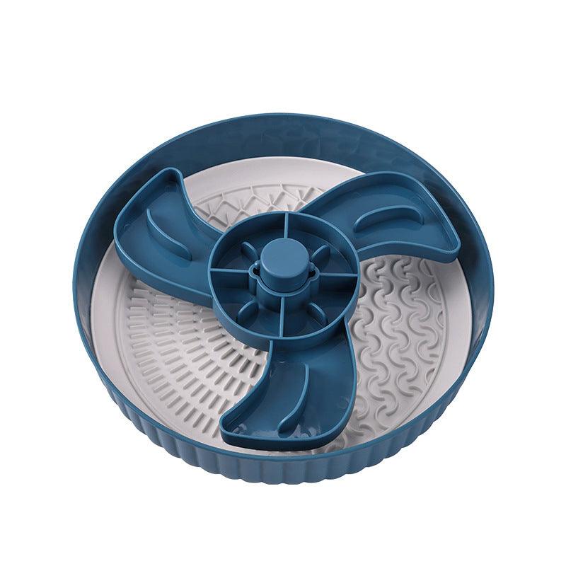 Pet slow food bowl two-in-one Suitable for cats and small dogs, designed for intelligence development and preventing vomiting. - NoKa&AuroraStone