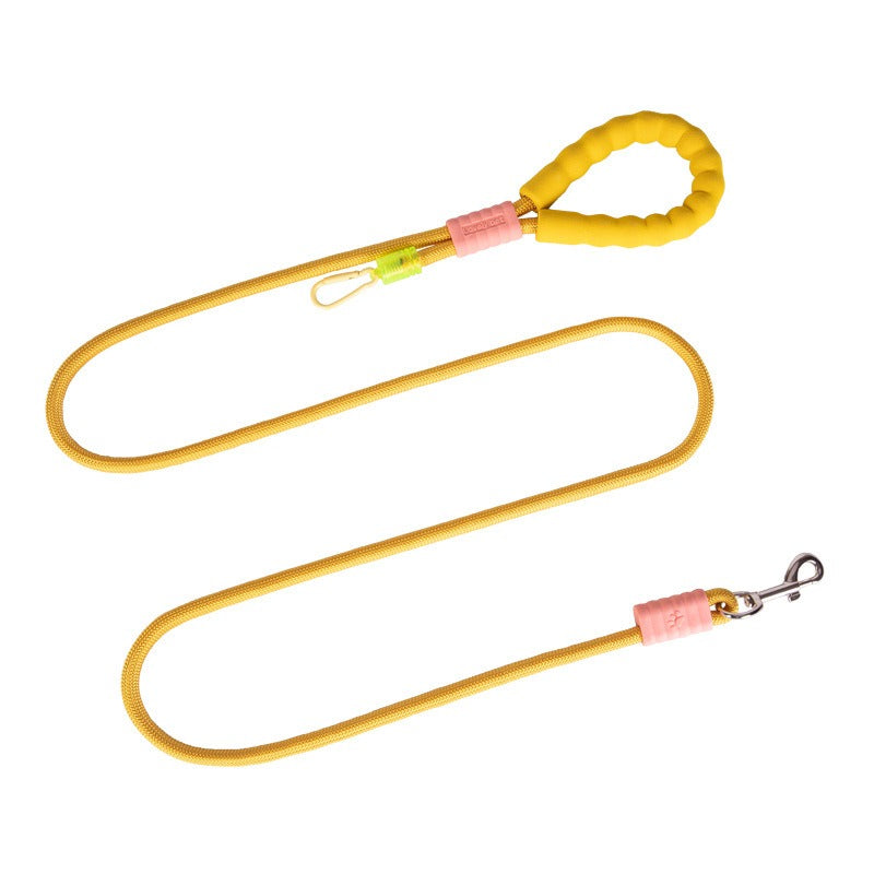 Hands-Free Pet Leash – Adjustable Shoulder or Waist Strap Dog Leash for Outdoor Walking and Running