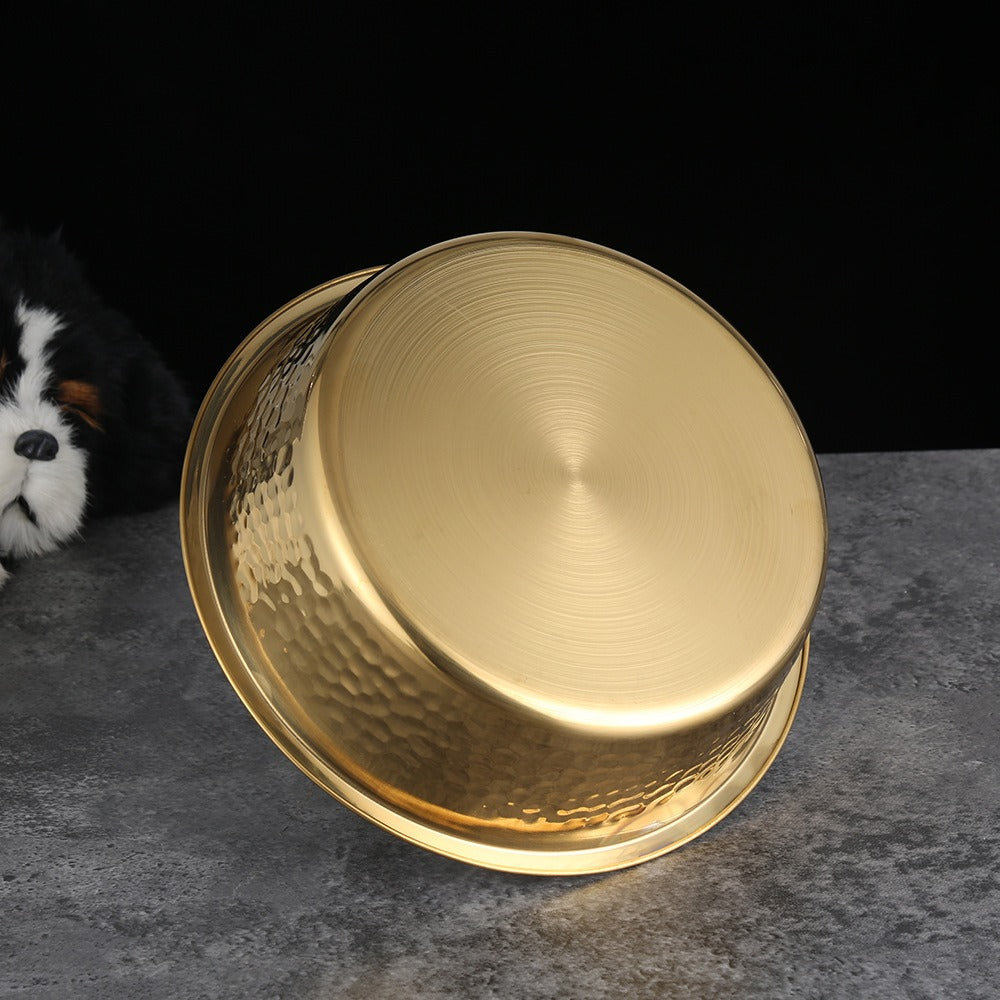 Extra-Large Deep Stainless Steel Dog Bowl | Ideal for Large Breeds XXXXL