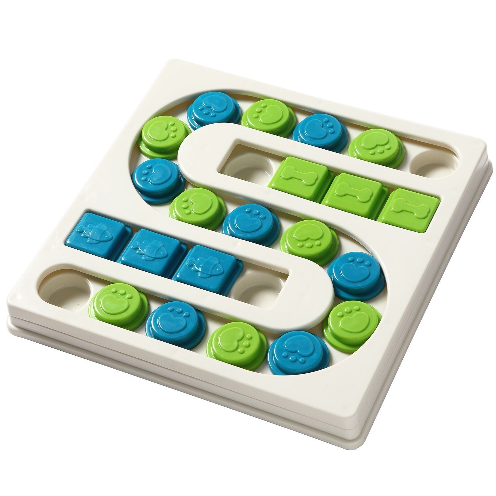 Interactive Treat Dispensing Pet Toy – Slow Feeding Puzzle Toy for Dogs & Cats Level 2