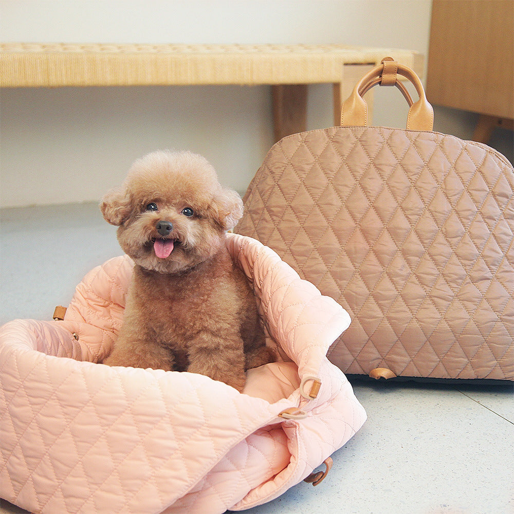 Small Pet Carrier Bag –Foldable & Breathable | Portable Travel Bag for Small pet