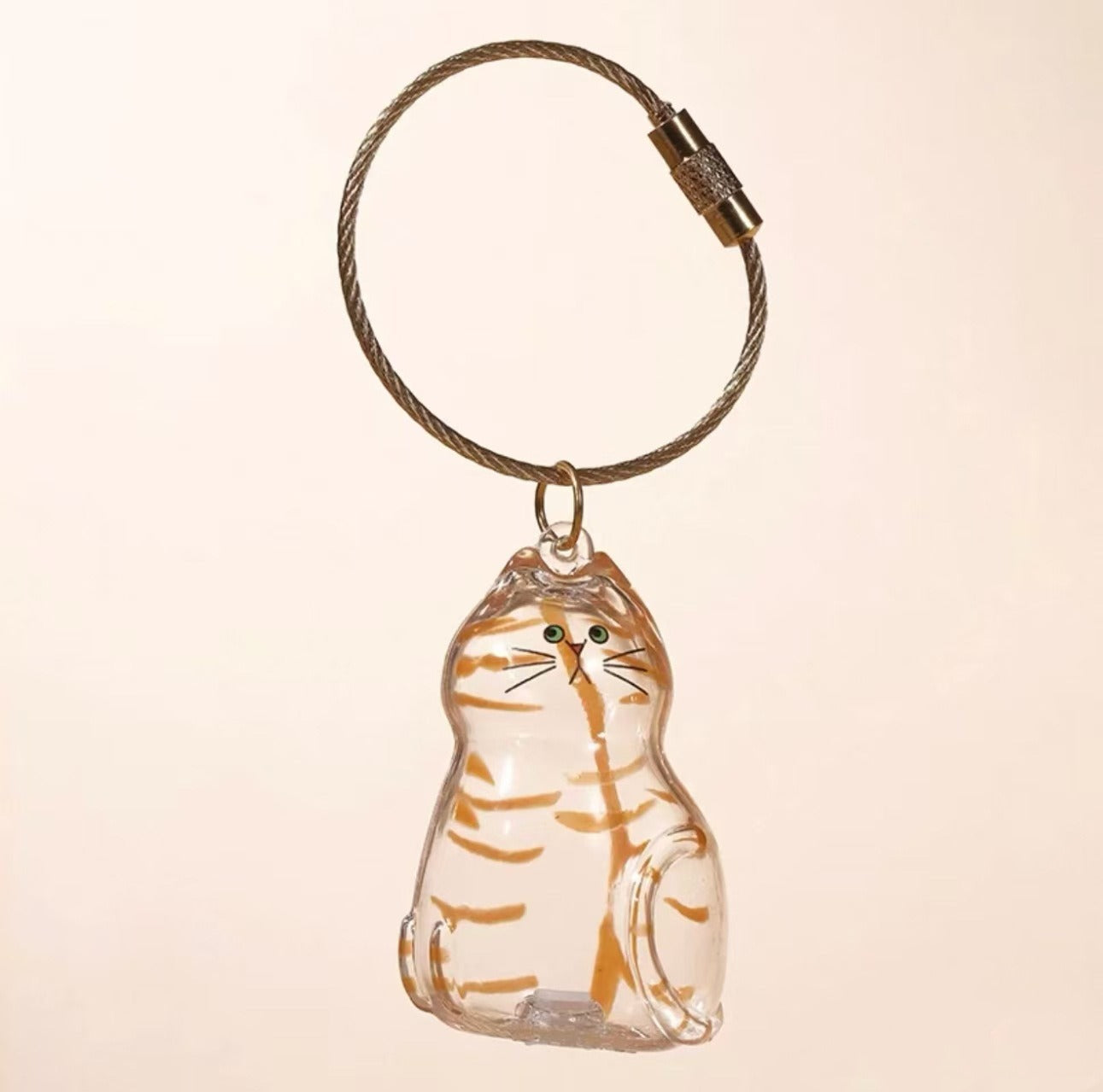 Cat Fur Keepsake Pendant – Creative Pet Hair Storage Decoration for Cat Lovers