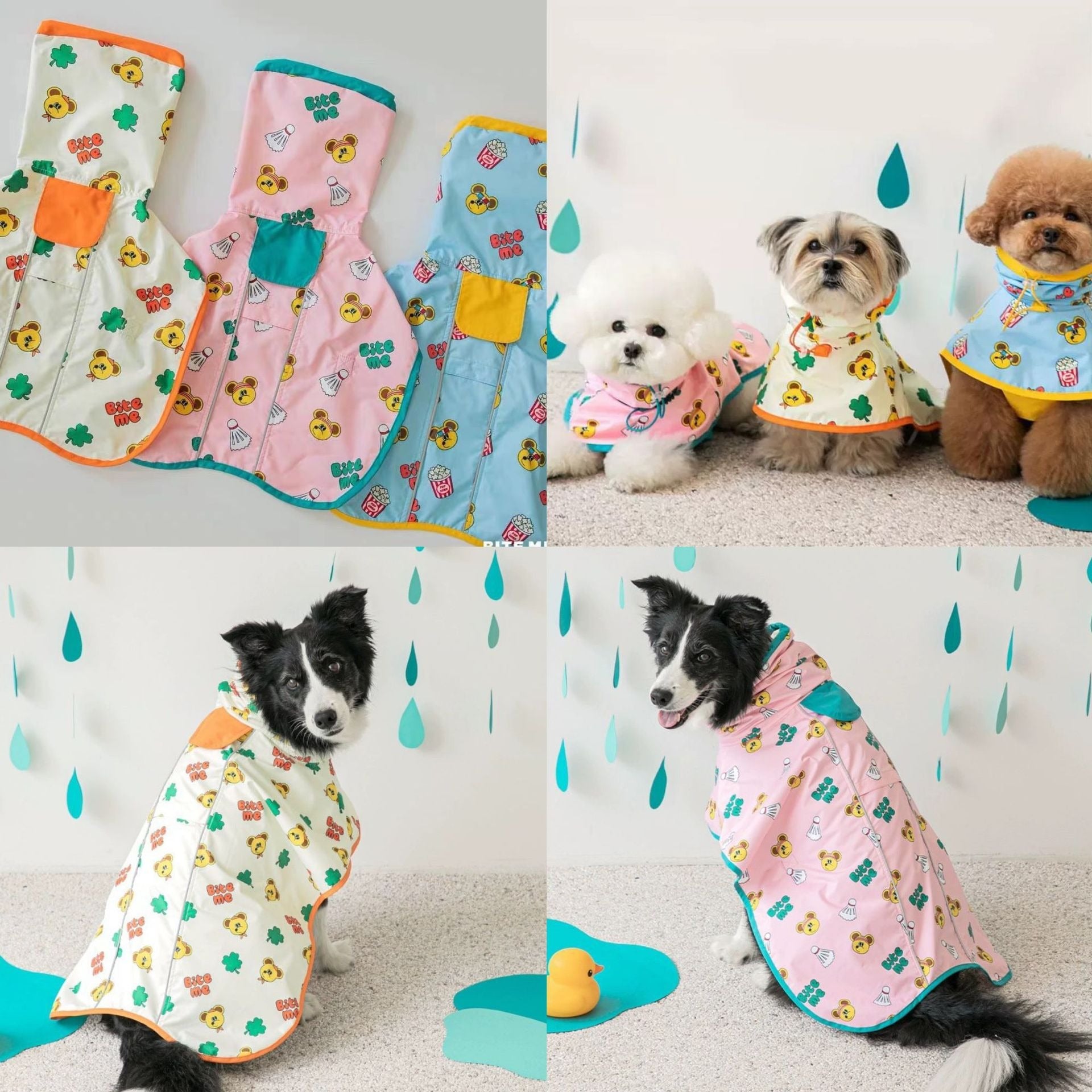 Waterproof Dog Raincoat with Hood pet