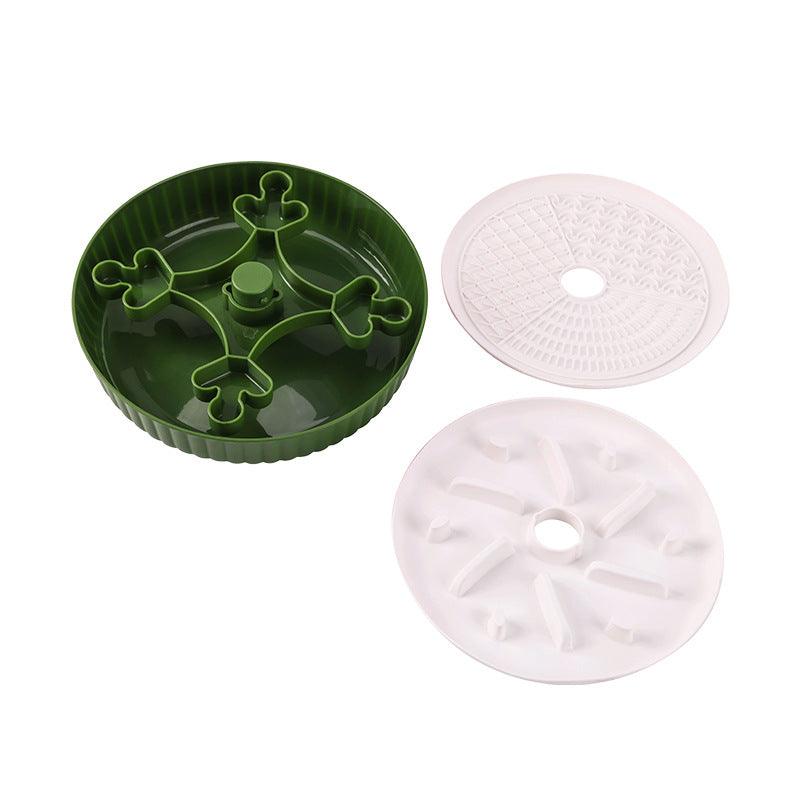 Pet slow food bowl two-in-one Suitable for cats and small dogs, designed for intelligence development and preventing vomiting. - NoKa&AuroraStone