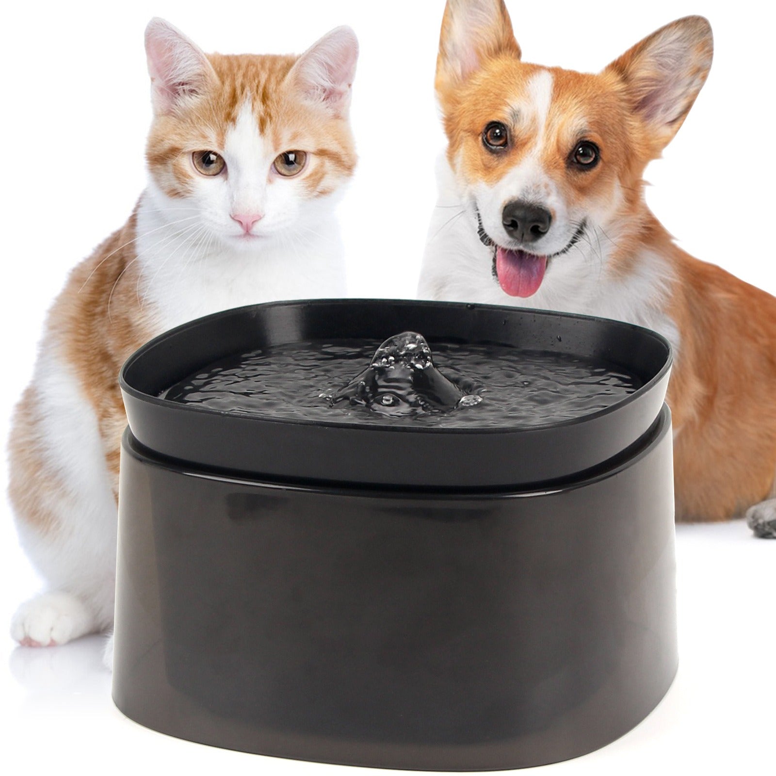 Automatic Pet Water Fountain – PP Material Cat & Dog Dispenser with Quiet Pump, Filtered Drinking Bowl