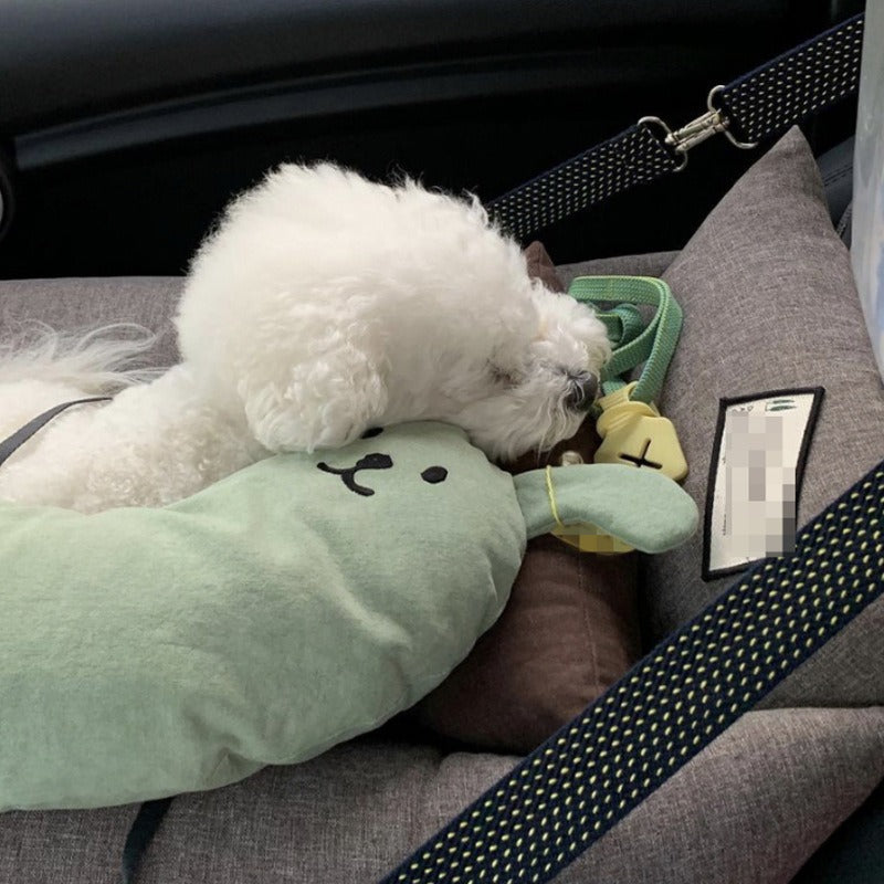 Linen & Cotton Pet Pillow – Soft Breathable Cushion for Dogs and Cats