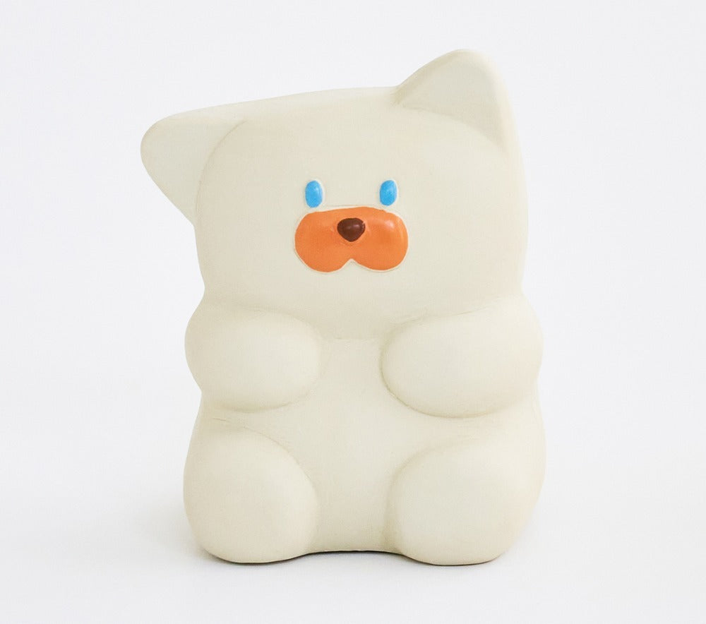 Soft Rubber Squeaky Chew Toy for Dogs – Durable Sound Toy for Teething and Boredom Relief