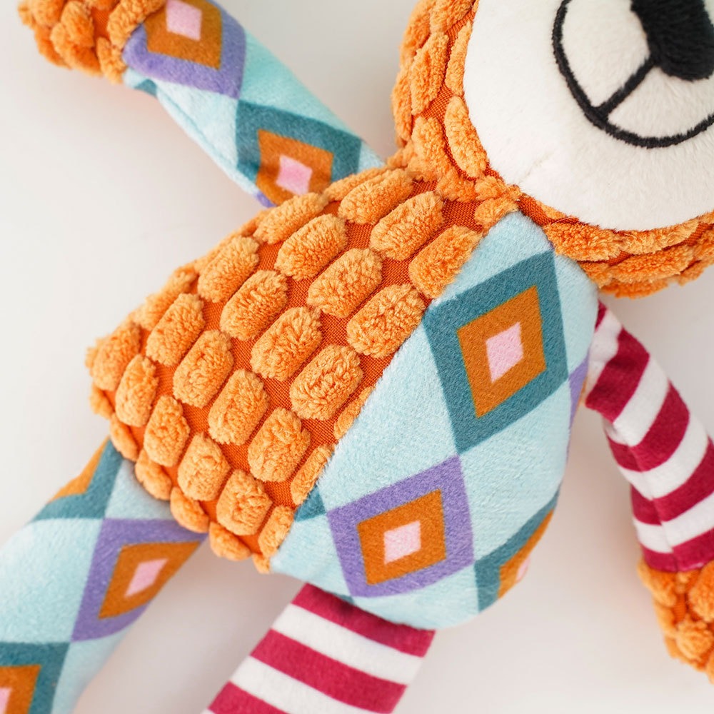 Plush Squeaky Chew Toy for Dogs – Soft Bite-Resistant Interactive Toy for Small and Medium Pets