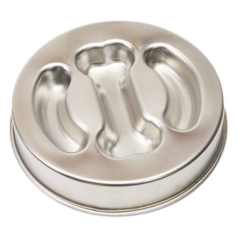 304 Stainless Steel Pet Bowl, Cat Bowl, Dog Bowl, Anti-Tip Design, Non-Slip, Anti-Choking, Slow Feeder Dog Bowl - NoKa&AuroraStone