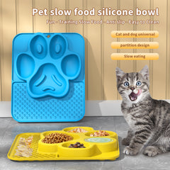 Pet Sucker Lick Mat Placemat Slow Food Dog Slow Food Cat Dog Universal Dog Food