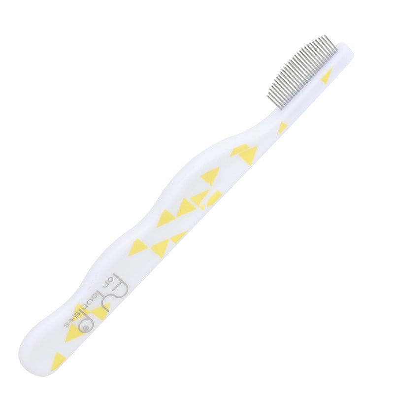 Multi-Purpose Pet Grooming Comb – Tight Teeth for Face, Mouth, and Flea Removal