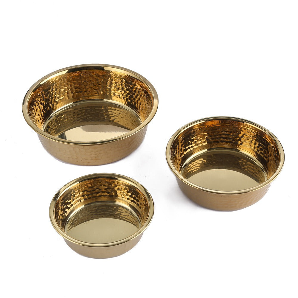 Extra-Large Deep Stainless Steel Dog Bowl | Ideal for Large Breeds XXXXL
