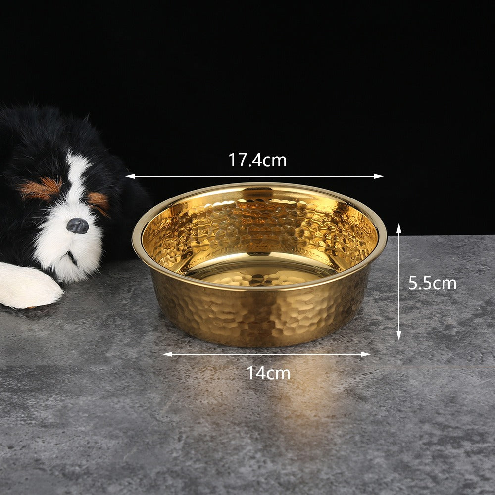 Extra-Large Deep Stainless Steel Dog Bowl | Ideal for Large Breeds XXXXL