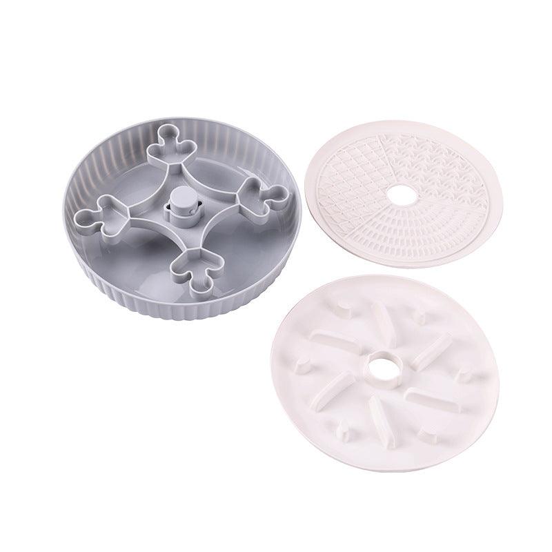 Pet slow food bowl two-in-one Suitable for cats and small dogs, designed for intelligence development and preventing vomiting. - NoKa&AuroraStone