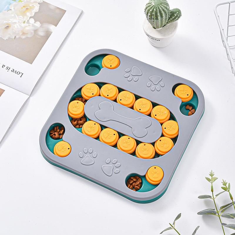 Amazon Bestseller Dog Intelligence Toys Feeder Anti-choking Training Bowl Slow Feeding Bowl Pet Supplies Dog Basin - NoKa&AuroraStone