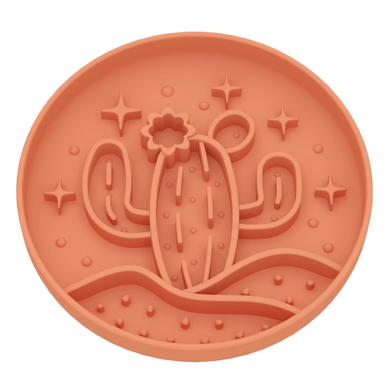 Educational Pet Silicone Licking Bowl - Safe & Fun for Dogs and Cats