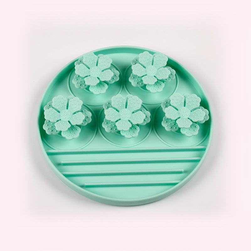 Pet Licking Pad Slow Food Pad Dog Food Gare Sucker Silicone Licking Pad Pet Products Anti-choking Slow Food Bowl Dog Licking Pad - NoKa&AuroraStone