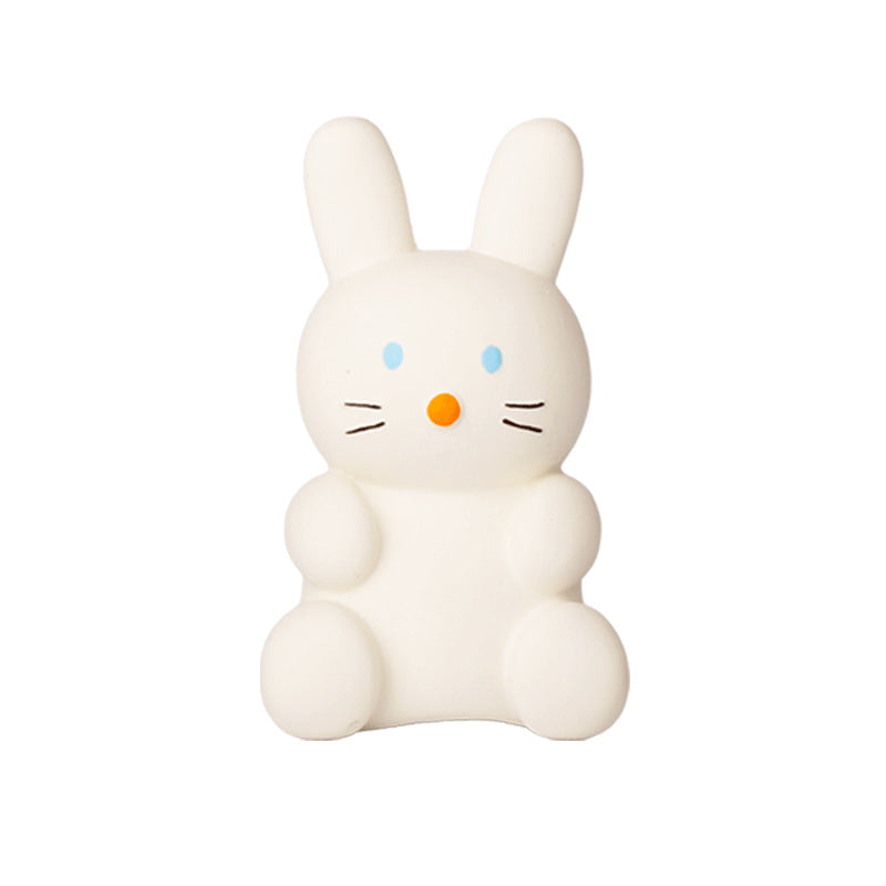 Soft Rubber Squeaky Chew Toy for Dogs – Durable Sound Toy for Teething and Boredom Relief