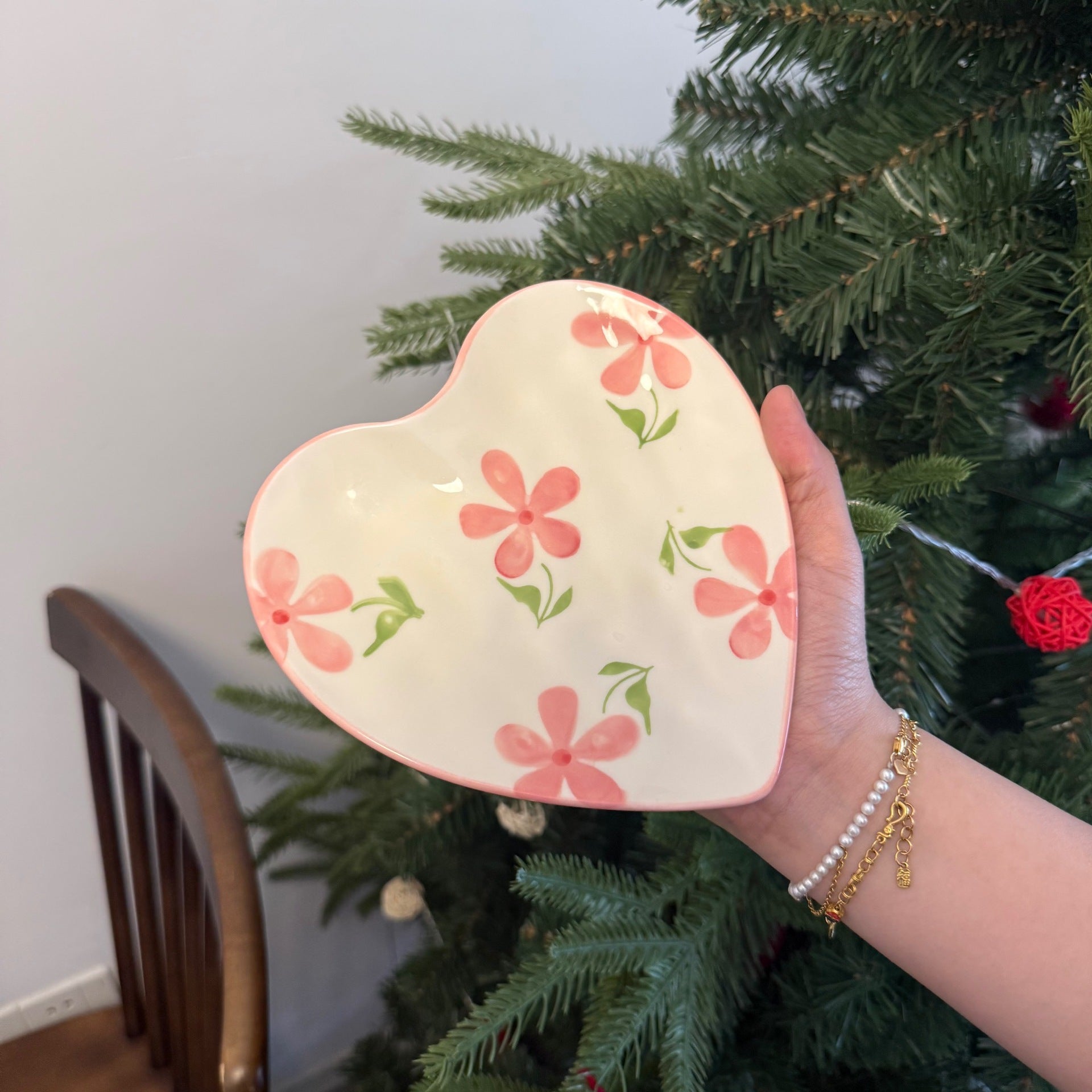 6inch Ceramic Cat Plate｜Shallow Design for Wet Food