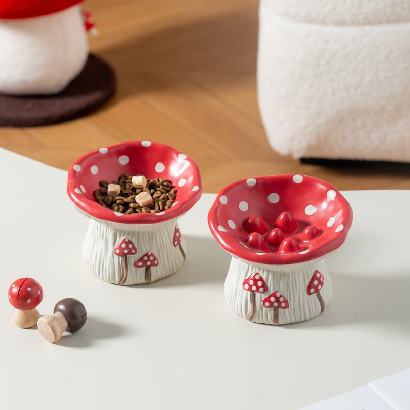 Ceramic pet bowl