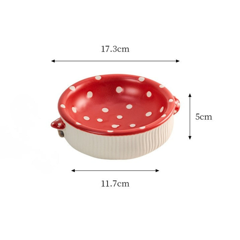 Ceramic pet bowl