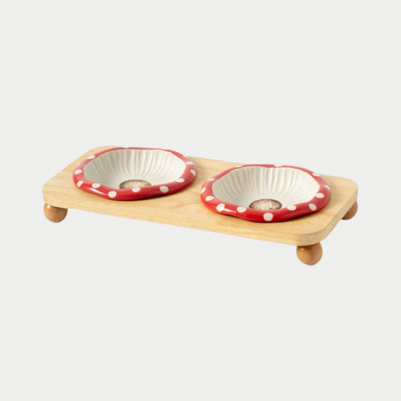 Ceramic pet bowl