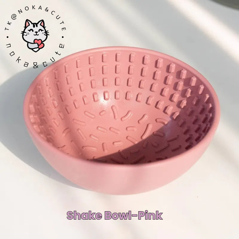 Small and medium-sized dog slow food bowl, silicone licking pad, licking plate, shaking bowl, pet cat puzzle, leakage, hidden food, rich toys